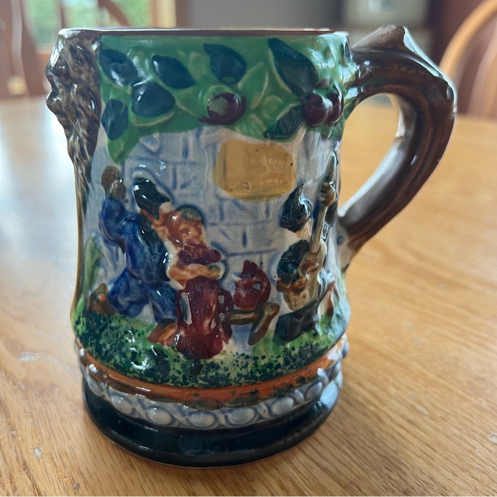 Vintage Rare European Style Ceramic Mug